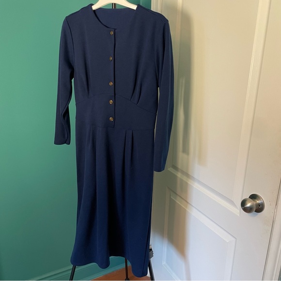 Sz 12 Vintage Knit Dress - Picture 6 of 7